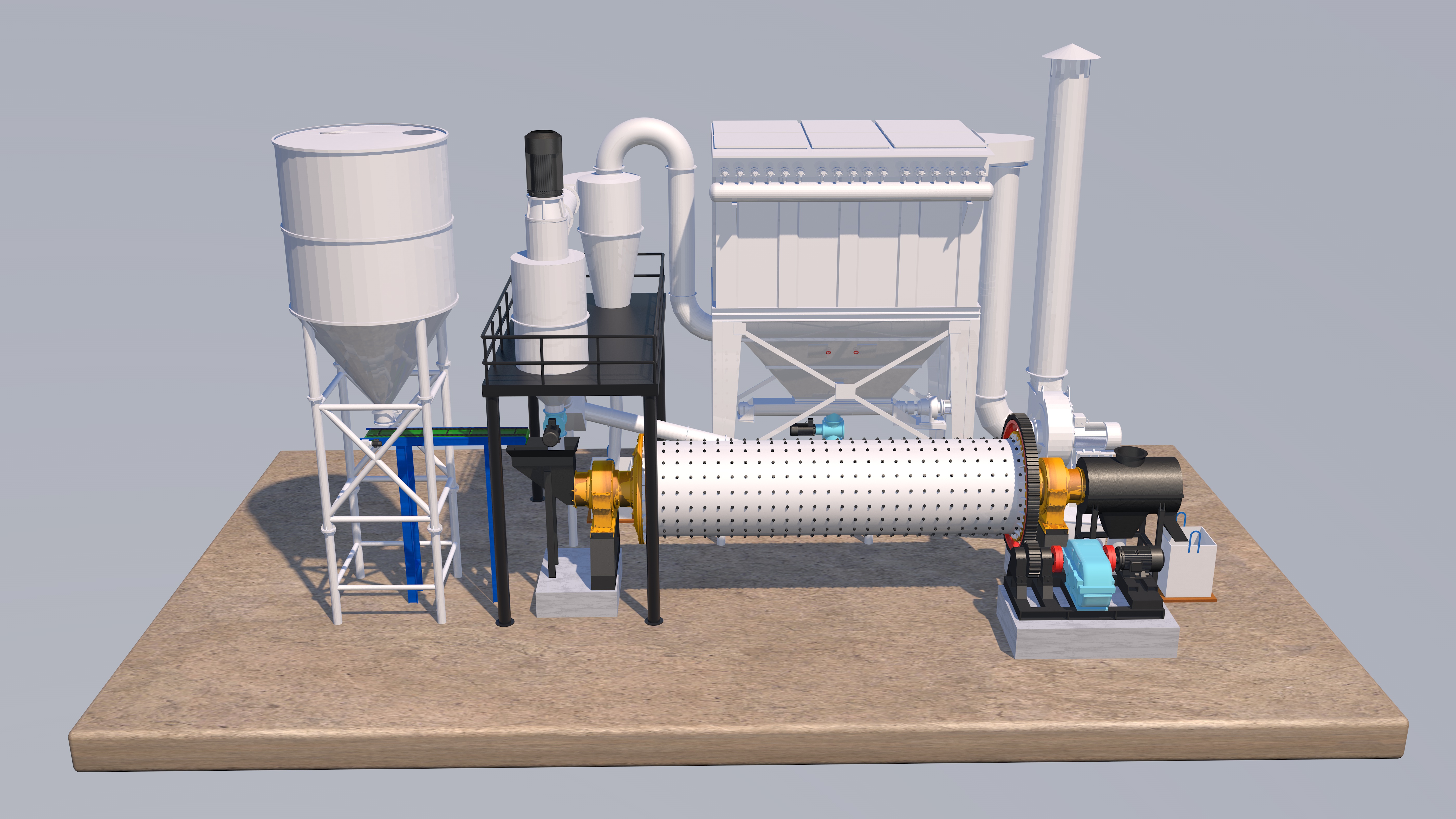 Silica sand grinding equipment Silica sand grinding equipment
