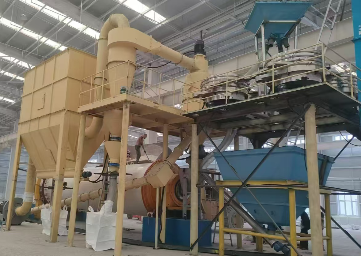Silica Sand Grinding Mill Plant cover 4